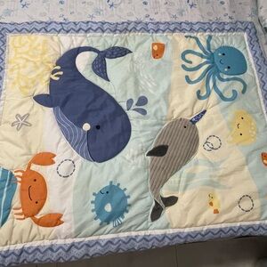 Underwater Themed Baby Quilt